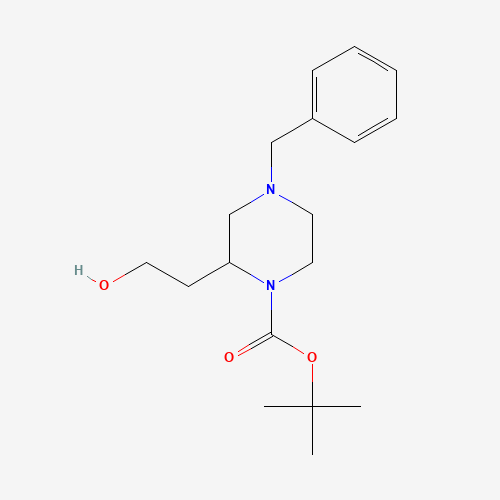 tert-butyl 4-benzyl-2-(2-hydroxyethyl)piperazine-1-carboxylate (CAS: 517866-78-3) - Related Chemical Product