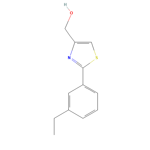 [2-(3-ethylphenyl)-1,3-thiazol-4-yl]methanol (CAS: 885280-47-7) - Related Chemical Product