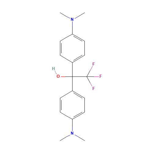 1,1-bis[4-(dimethylamino)phenyl]-2,2,2-trifluoroethanol (CAS: 7294-47-5) - Related Chemical Product