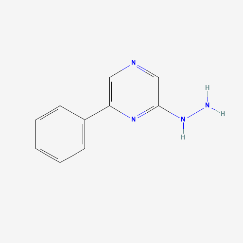(6-phenylpyrazin-2-yl)hydrazine (CAS: 111830-93-4) - Related Chemical Product