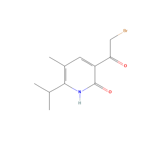 3-(2-bromoacetyl)-5-methyl-6-propan-2-yl-1H-pyridin-2-one (CAS: 727384-07-8) - Related Chemical Product