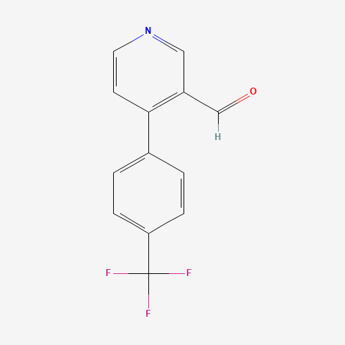 4-[4-(trifluoromethyl)phenyl]pyridine-3-carbaldehyde (CAS: 929804-33-1) - Related Chemical Product