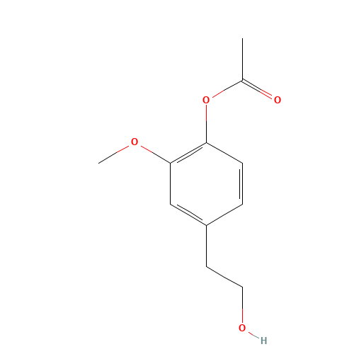 [4-(2-hydroxyethyl)-2-methoxyphenyl] acetate (CAS: 1220703-45-6) - Related Chemical Product