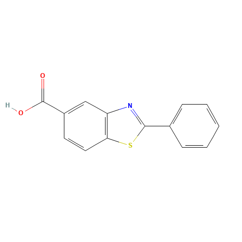 2-phenyl-1,3-benzothiazole-5-carboxylic acid (CAS: 24851-73-8) - Related Chemical Product