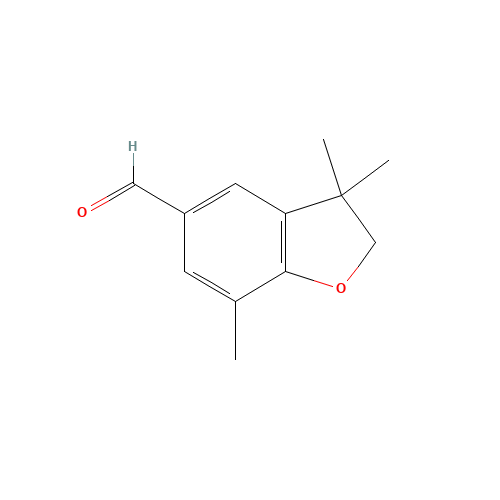 3,3,7-trimethyl-2H-1-benzofuran-5-carbaldehyde (CAS: 1360914-53-9) - Related Chemical Product