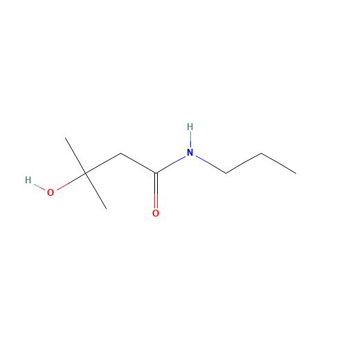 3-hydroxy-3-methyl-N-propylbutanamide (CAS: 951160-29-5) - Related Chemical Product
