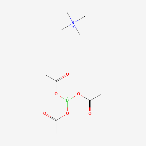 tetramethylazanium;triacetyloxyboron(1-) (CAS: 109704-53-2) - Chemical Structure and Molecular Formula 