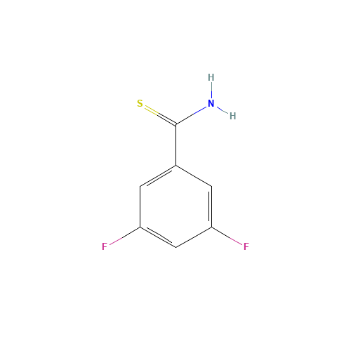 3,5-difluorobenzenecarbothioamide (CAS: 874791-10-3) - Related Chemical Product