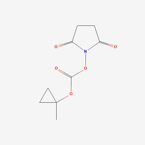 (2,5-dioxopyrrolidin-1-yl) (1-methylcyclopropyl) carbonate (CAS: 845259-67-8) - Related Chemical Product
