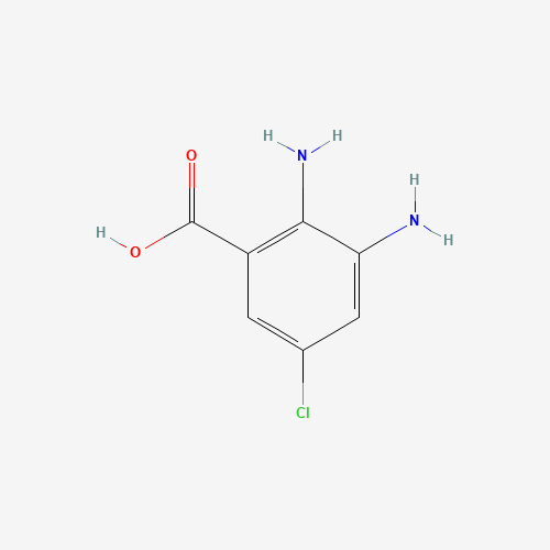 2,3-diamino-5-chlorobenzoic acid (CAS: 37901-82-9) - Related Chemical Product