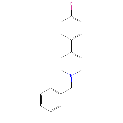 1-benzyl-4-(4-fluorophenyl)-3,6-dihydro-2H-pyridine (CAS: 163630-89-5) - Related Chemical Product