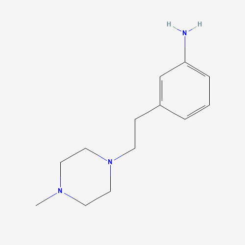 3-[2-(4-methylpiperazin-1-yl)ethyl]aniline (CAS: 1018294-23-9) - Related Chemical Product