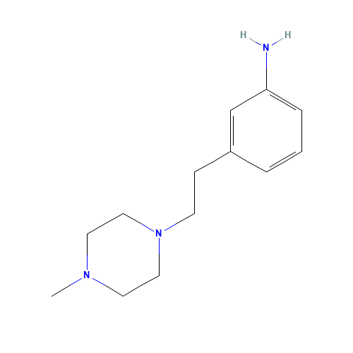 3-[2-(4-methylpiperazin-1-yl)ethyl]aniline (CAS: 1018294-23-9) - Related Chemical Product