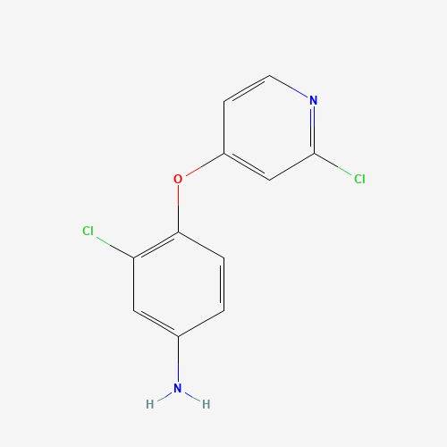 3-chloro-4-(2-chloropyridin-4-yl)oxyaniline (CAS: 1225278-52-3) - Related Chemical Product