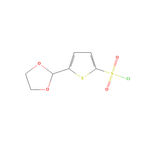 5-(1,3-dioxolan-2-yl)thiophene-2-sulfonyl chloride (CAS: 871825-61-5) - Related Chemical Product
