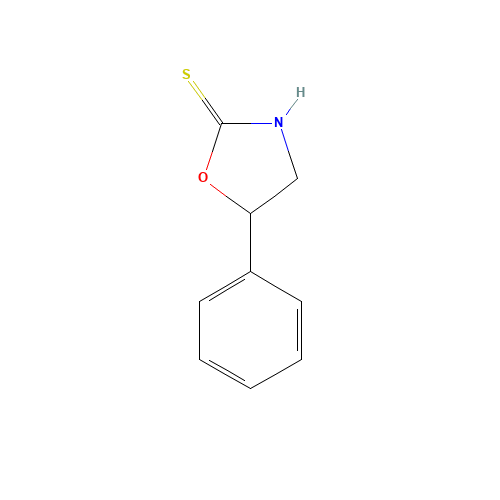 5-phenyl-1,3-oxazolidine-2-thione (CAS: 3433-15-6) - Related Chemical Product