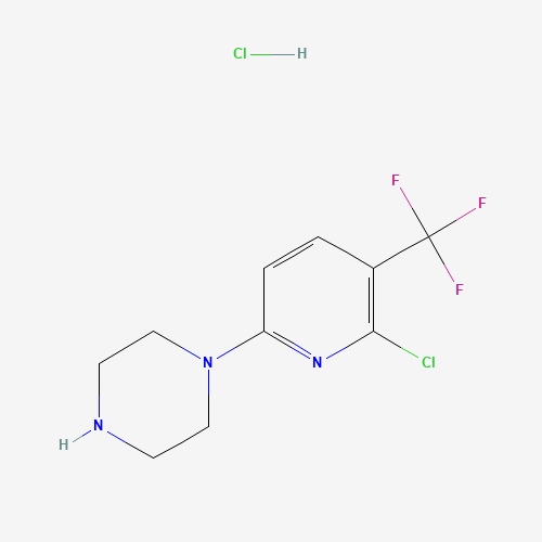 1-[6-chloro-5-(trifluoromethyl)pyridin-2-yl]piperazine;hydrochloride (CAS: 210821-63-9) - Related Chemical Product