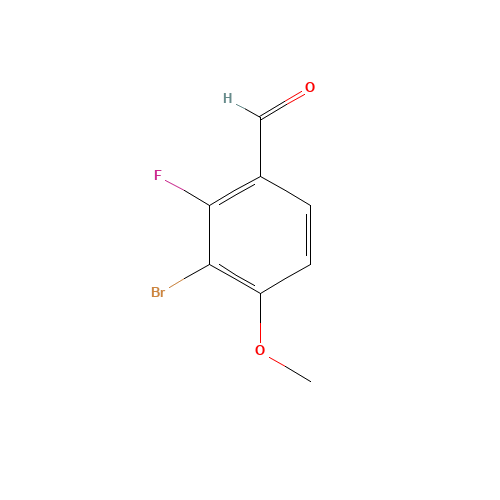 3-bromo-2-fluoro-4-methoxybenzaldehyde (CAS: 1155877-70-5) - Related Chemical Product