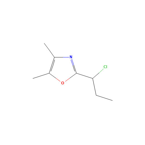 2-(1-chloropropyl)-4,5-dimethyl-1,3-oxazole (CAS: 1092352-14-1) - Related Chemical Product