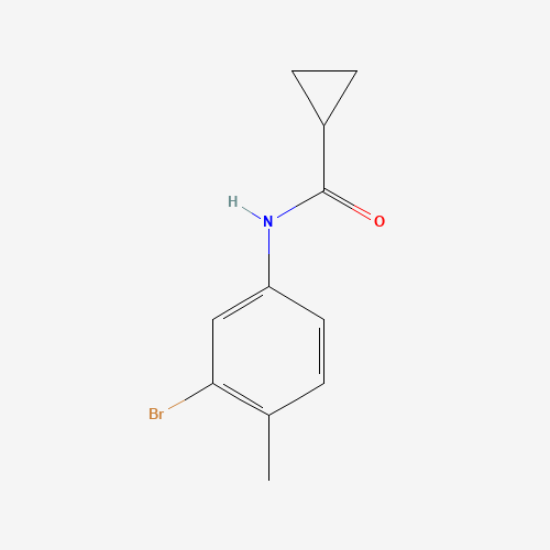 N-(3-bromo-4-methylphenyl)cyclopropanecarboxamide (CAS: 882679-93-8) - Related Chemical Product