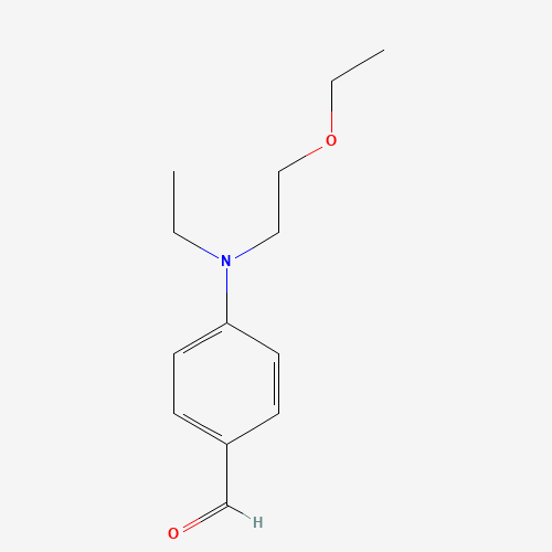 4-[2-ethoxyethyl(ethyl)amino]benzaldehyde (CAS: 21635-78-9) - Related Chemical Product