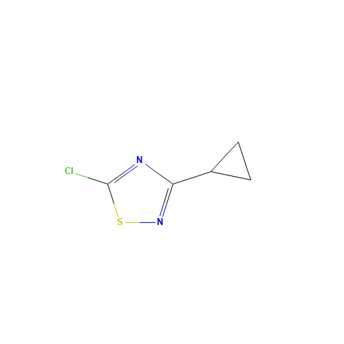 5-chloro-3-cyclopropyl-1,2,4-thiadiazole (CAS: 122684-54-2) - Related Chemical Product