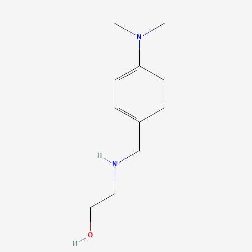 2-[[4-(dimethylamino)phenyl]methylamino]ethanol (CAS: 161798-71-6) - Chemical Structure and Molecular Formula 