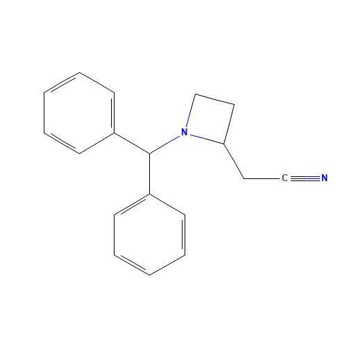 2-(1-benzhydrylazetidin-2-yl)acetonitrile (CAS: 92992-32-0) - Related Chemical Product
