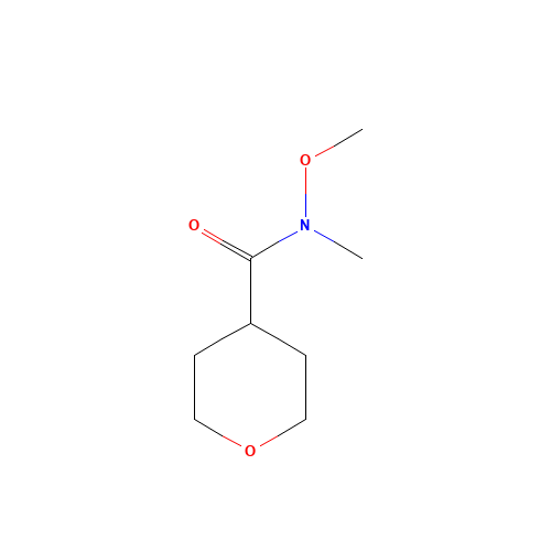 N-methoxy-N-methyloxane-4-carboxamide (CAS: 156353-01-4) - Related Chemical Product