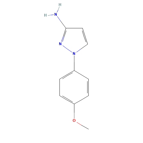 1-(4-methoxyphenyl)pyrazol-3-amine (CAS: 76091-01-5) - Related Chemical Product