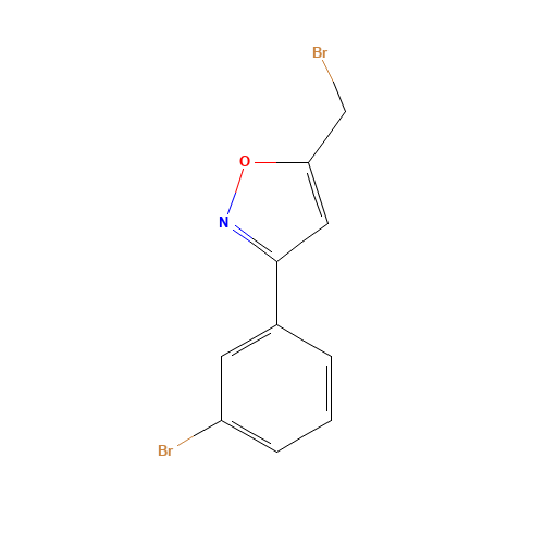 5-(bromomethyl)-3-(3-bromophenyl)-1,2-oxazole (CAS: 1158735-27-3) - Related Chemical Product