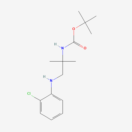 tert-butyl N-[1-(2-chloroanilino)-2-methylpropan-2-yl]carbamate (CAS: 1000046-83-2) - Related Chemical Product