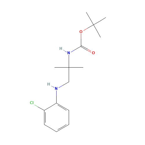 tert-butyl N-[1-(2-chloroanilino)-2-methylpropan-2-yl]carbamate (CAS: 1000046-83-2) - Related Chemical Product
