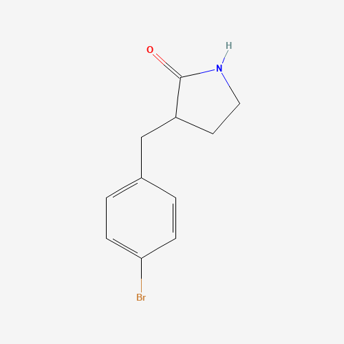 3-[(4-bromophenyl)methyl]pyrrolidin-2-one (CAS: 1199806-24-0) - Related Chemical Product