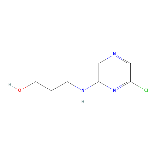 3-[(6-chloropyrazin-2-yl)amino]propan-1-ol (CAS: 1138220-54-8) - Related Chemical Product