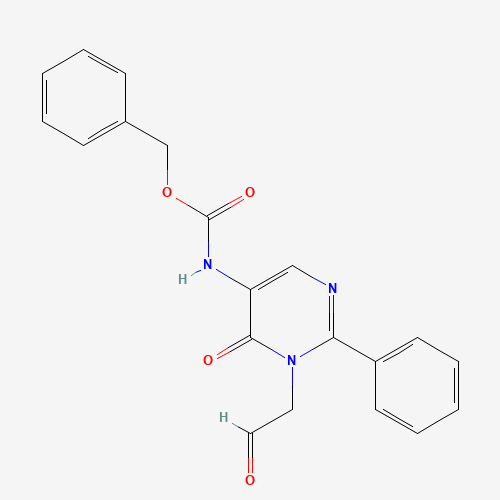 benzyl N-[6-oxo-1-(2-oxoethyl)-2-phenylpyrimidin-5-yl]carbamate (CAS: 148747-58-4) - Related Chemical Product