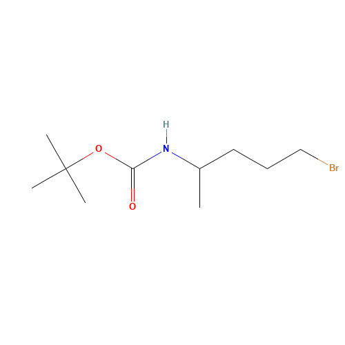 tert-butyl N-(5-bromopentan-2-yl)carbamate (CAS: 1356009-55-6) - Related Chemical Product
