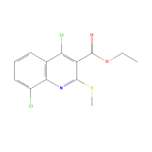 ethyl 4,8-dichloro-2-methylsulfanylquinoline-3-carboxylate (CAS: 662138-33-2) - Related Chemical Product