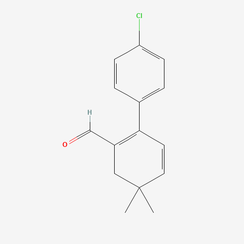 2-(4-chlorophenyl)-5,5-dimethylcyclohexa-1,3-diene-1-carbaldehyde (CAS: 1257047-82-7) - Related Chemical Product