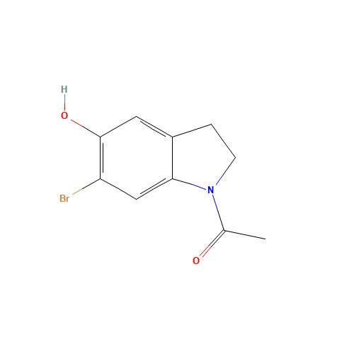 1-(6-bromo-5-hydroxy-2,3-dihydroindol-1-yl)ethanone (CAS: 42443-15-2) - Related Chemical Product