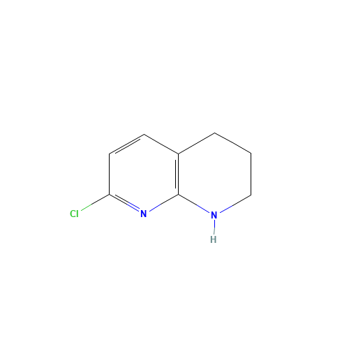 7-chloro-1,2,3,4-tetrahydro-1,8-naphthyridine (CAS: 1303588-27-3) - Related Chemical Product