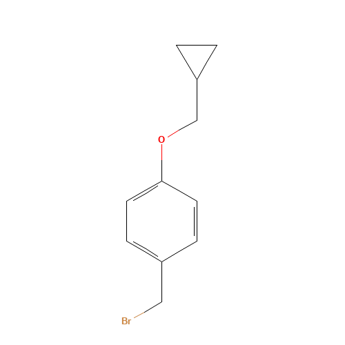 1-(bromomethyl)-4-(cyclopropylmethoxy)benzene (CAS: 561313-86-8) - Related Chemical Product