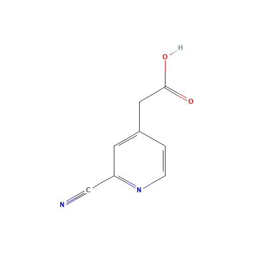2-(2-cyanopyridin-4-yl)acetic acid (CAS: 502509-05-9) - Related Chemical Product