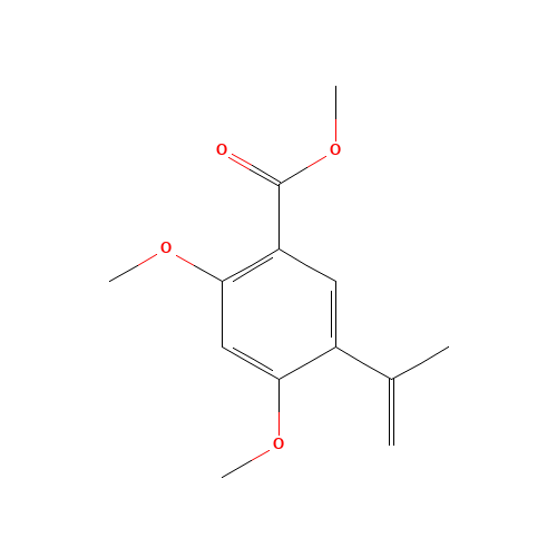 methyl 2,4-dimethoxy-5-prop-1-en-2-ylbenzoate (CAS: 913000-27-8) - Related Chemical Product