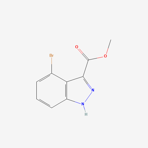 methyl 4-bromo-1H-indazole-3-carboxylate (CAS: 1190322-47-4) - Related Chemical Product