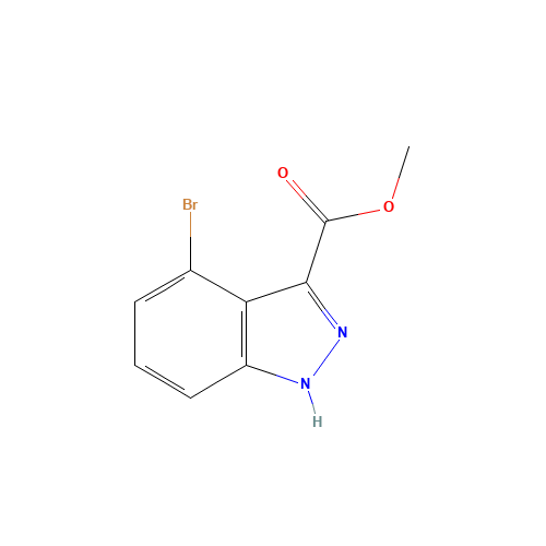 methyl 4-bromo-1H-indazole-3-carboxylate (CAS: 1190322-47-4) - Related Chemical Product