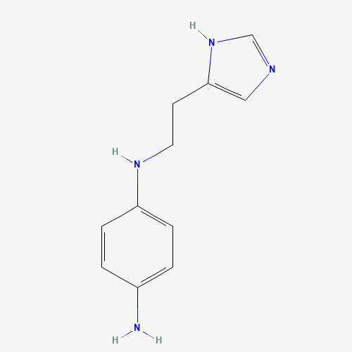 4-N-[2-(1H-imidazol-5-yl)ethyl]benzene-1,4-diamine (CAS: 515851-05-5) - Related Chemical Product