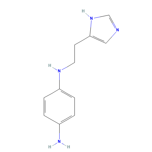 4-N-[2-(1H-imidazol-5-yl)ethyl]benzene-1,4-diamine (CAS: 515851-05-5) - Related Chemical Product