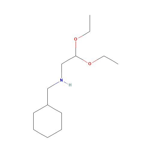 N-(cyclohexylmethyl)-2,2-diethoxyethanamine (CAS: 624728-04-7) - Related Chemical Product