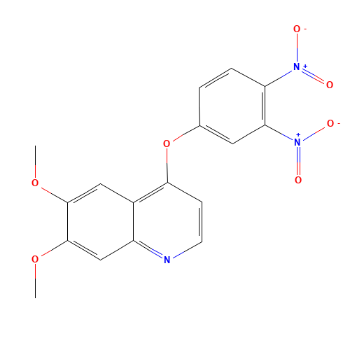 4-(3,4-dinitrophenoxy)-6,7-dimethoxyquinoline (CAS: 952490-56-1) - Related Chemical Product